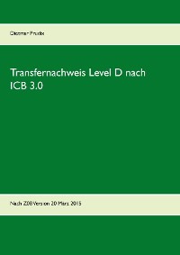 Cover Transfernachweis Level D nach ICB 3.0