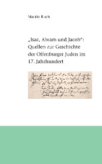 Cover "Isac, Abram und Jacob die Juden..."