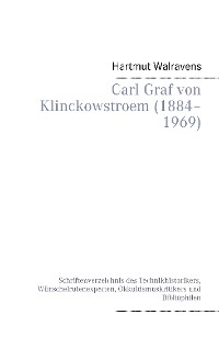 Cover Carl Graf von Klinckowstroem (1884–1969)
