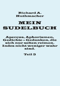 Cover Mein Sudelbuch, Teil 3