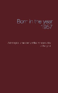 Cover Born in the year 1957