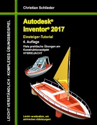 Cover Autodesk Inventor 2017 - Einsteiger-Tutorial Hybridjacht