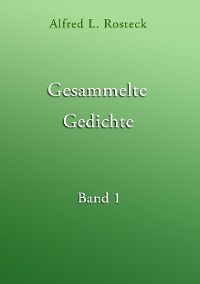 Cover Gesammelte Gedichte Band 1