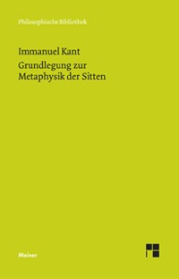 Cover Grundlegung zur Metaphysik der Sitten