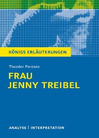 Cover Frau Jenny Treibel. Königs Erläuterungen.