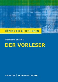 Cover Der Vorleser. Königs Erläuterungen.