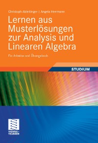 Cover Lernen aus Musterlösungen zur Analysis und Linearen Algebra