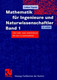 Cover Mathematik für Ingenieure und Naturwissenschaftler Band 1