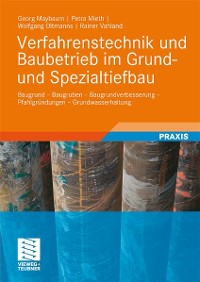 Cover Verfahrenstechnik und Baubetrieb im Grund- und Spezialtiefbau