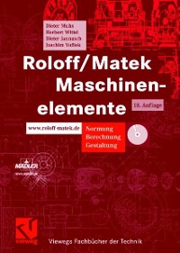 Cover Roloff/Matek Maschinenelemente