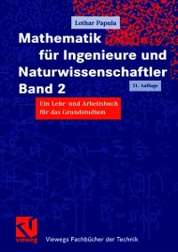 Cover Mathematik für Ingenieure und Naturwissenschaftler Band 2