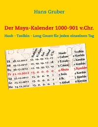 Cover Der Maya-Kalender 1000-901 v.Chr.