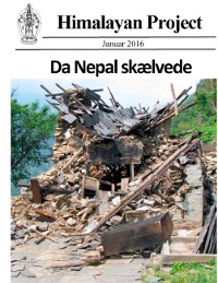 Cover Da Nepal skælvede (sort-hvid)
