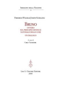 Cover Bruno. Ovvero sul principio divino e naturale delle cose. Un dialogo.