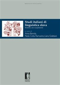 Cover Studi italiani di linguistica slava