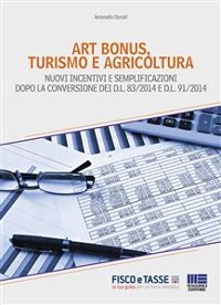 Cover Art bonus, turismo e agricricoltura