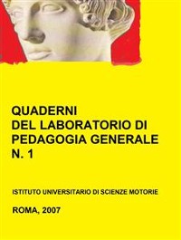 Cover Quaderni del laboratorio di pedagogia generale, 1