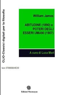 Cover Abitudine (1890) e Poteri degli  esseri umani (1907)