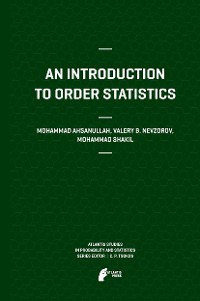 Cover An Introduction to Order Statistics