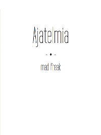 Cover Ajatelmia