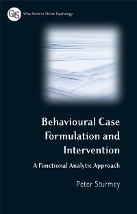 Cover Behavioral Case Formulation and Intervention