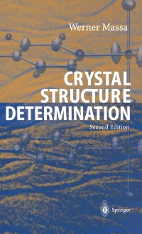 Cover Crystal Structure Determination
