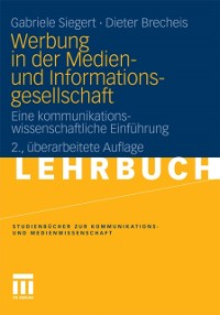 Cover Werbung in der Medien- und Informationsgesellschaft