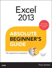 Cover Excel 2013 Absolute Beginner's Guide