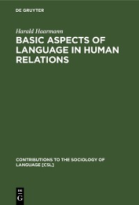 Cover Basic Aspects of Language in Human Relations