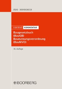 Cover Baugesetzbuch (BauGB) Baunutzungsverordnung (BauNVO)