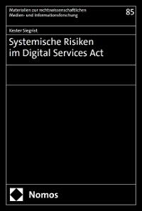 Cover Systemische Risiken im Digital Services Act