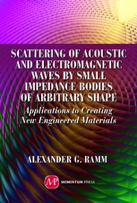Cover Scattering of Acoustic and Electromagnetic Waves by Small Impedance Bodies of Arbitrary Shapes
