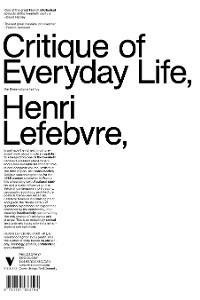 Cover Critique of Everyday Life