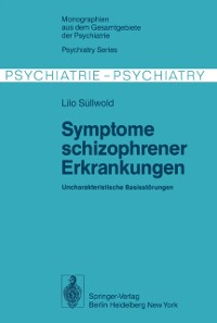 Cover Symptome schizophrener Erkrankungen
