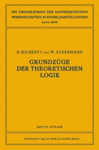 Cover Grundzüge der Theoretischen Logik