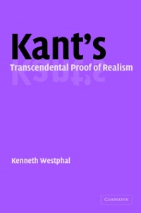 Cover Kant's Transcendental Proof of Realism