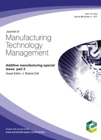 Cover Additive Manufacturing Special Issue