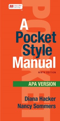 Cover Pocket Style Manual, APA Version