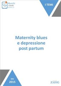 Cover Maternity blues e depressione post partum