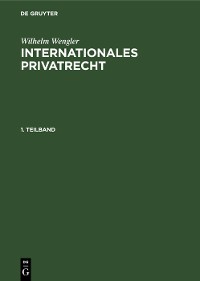 Cover Internationales Privatrecht