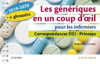Cover Les génériques en un coup d''oeil pour les infirmiers 2019-2020