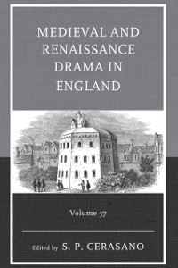 Cover Medieval and Renaissance Drama in England