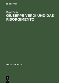 Cover Giuseppe Verdi und das Risorgimento