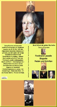 Cover Ferdinand Lassalle  – Biografie – Reden – Schriften –  Band 190e in der gelben Buchreihe – bei Jürgen Ruszkowski