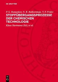 Cover Stoffübergangsprozesse der chemischen Technologie