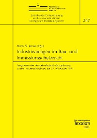 Cover Industrieanlagen im Bau- und Immissionsschutzrecht