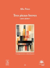 Cover Tres piezas breves: Para piano