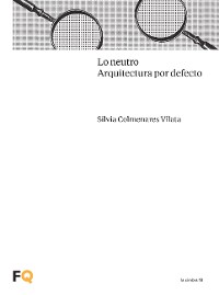 Cover Lo neutro. Arquitectura por defecto