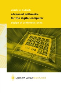 Cover Advanced Arithmetic for the Digital Computer