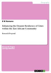 Cover Enhancing the Disaster Resilience of Cities within the East African Community